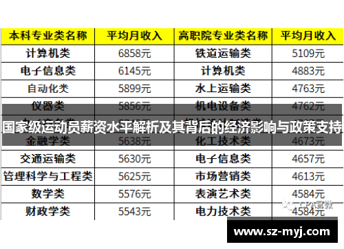 国家级运动员薪资水平解析及其背后的经济影响与政策支持